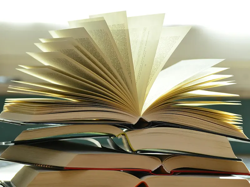 Stack of colorful T‑shirts